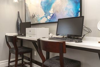 Business center with complimentary wi-fi